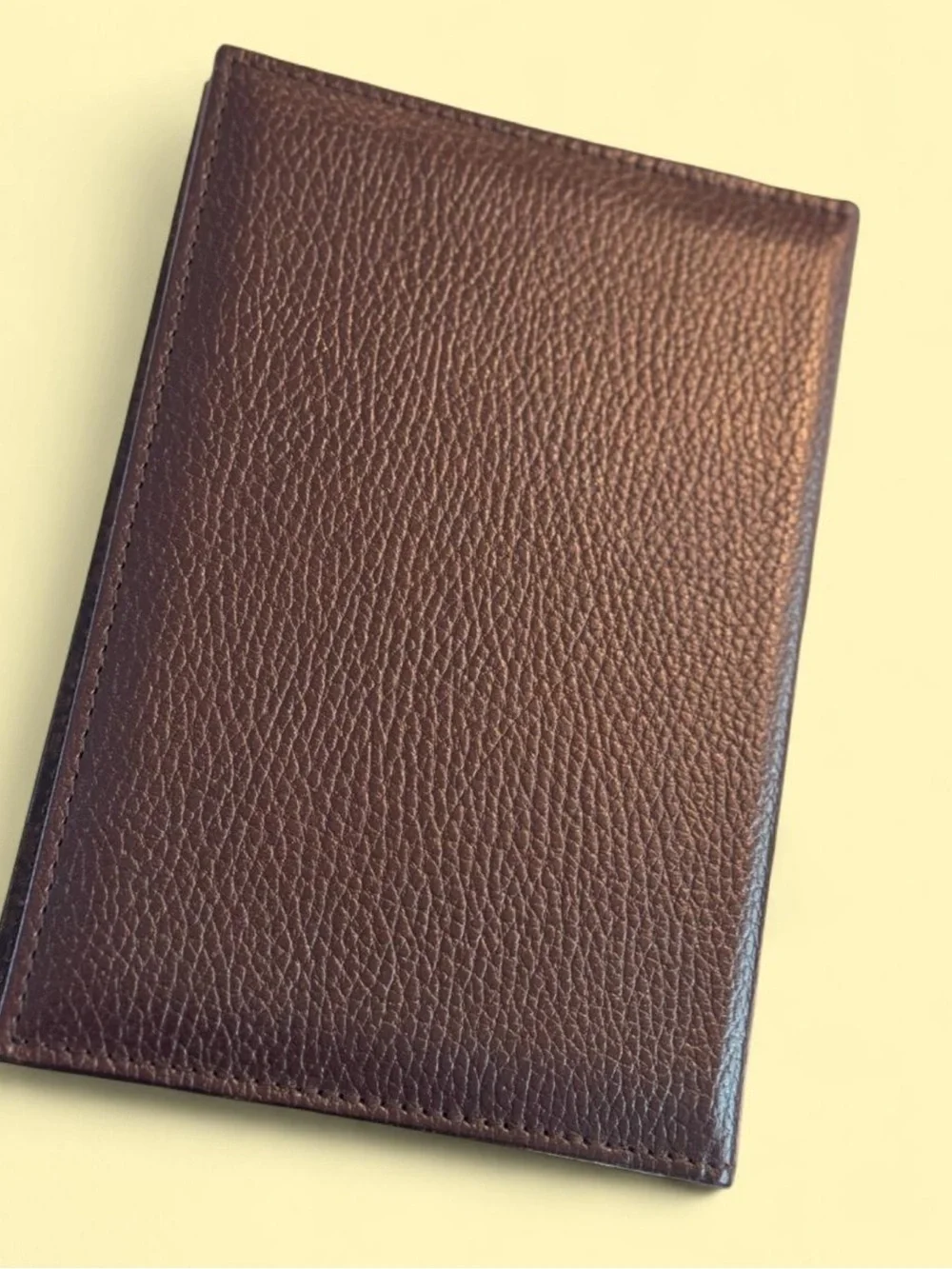 Authentic Vintage Rolex pebbled leather notebook